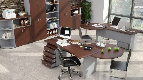 Современная мебель для офиса «БэкВэм МДФ»