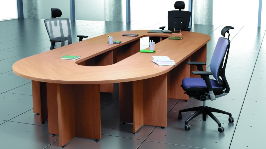 Овальный стол для переговоров «Статус»